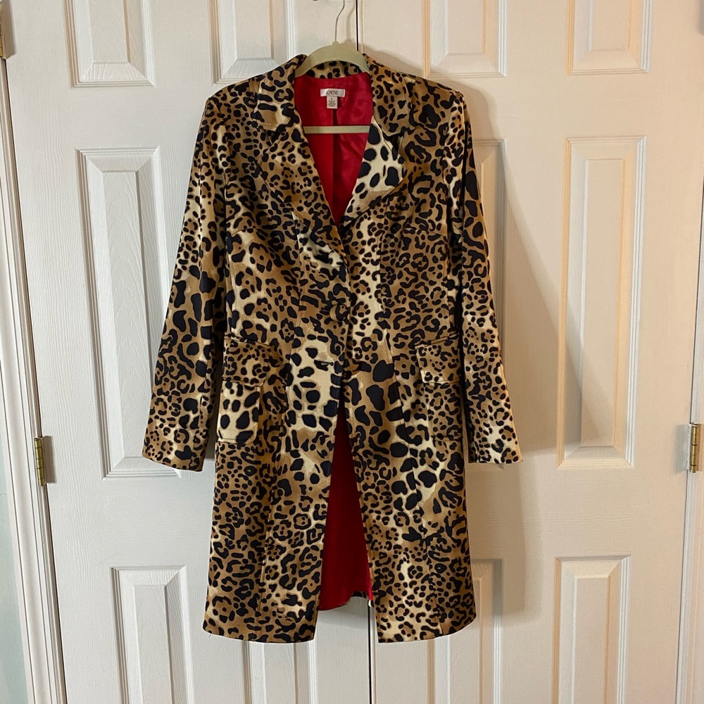 Cache leopard jacket